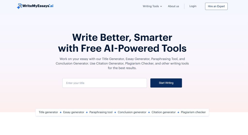 write essays for students ai