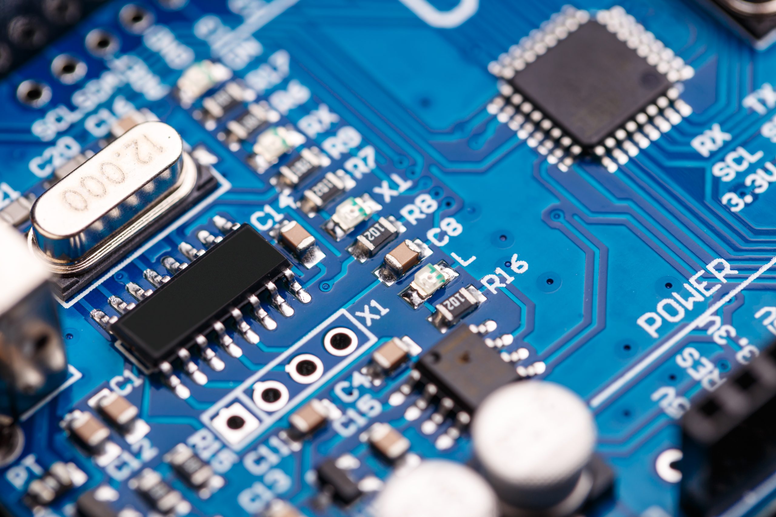 Microchip integrated on motherboard, computer science