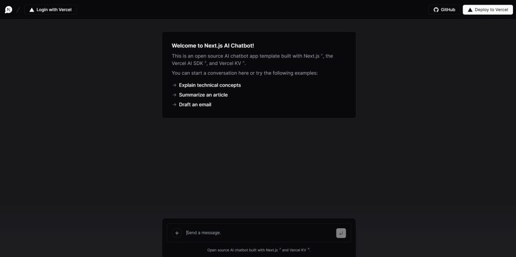Next.js AI Chatbot - TopApps.Ai