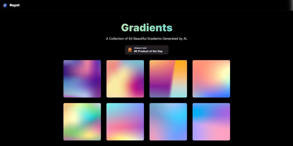 Rayst Gradients - TopApps.Ai